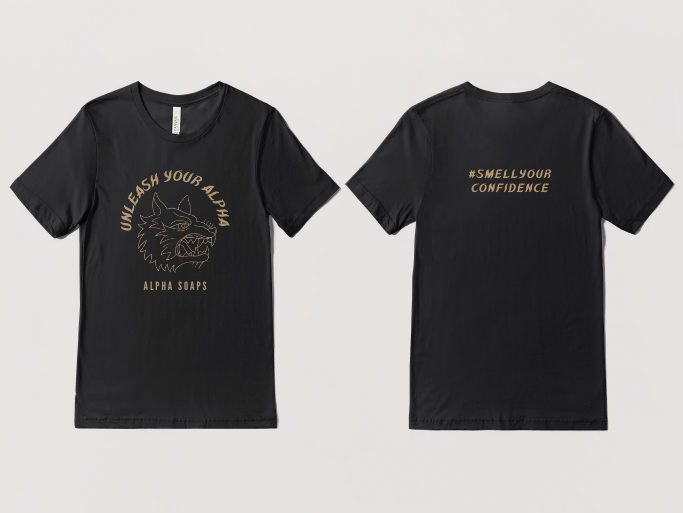 Alpha Soaps T-Shirt.